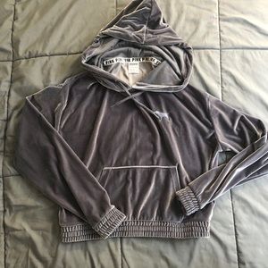 Velvet hoodie